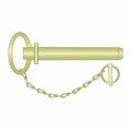 Heritage Hitch Pin Round Handle, 5/8"x5-3/4", Chain HPL-0625-5750R